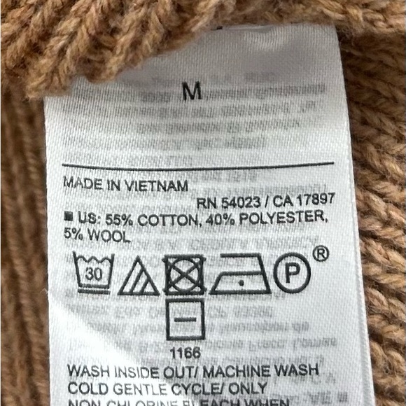 Old Navy womens camel knit tank size medium - Picture 3 of 6